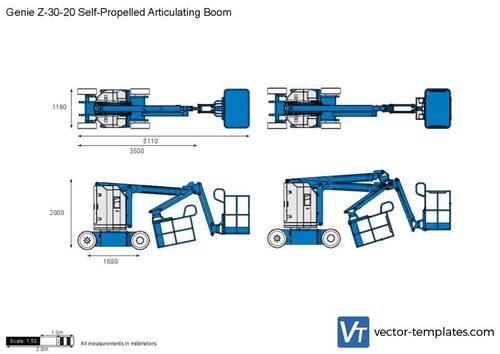 Genie Z-30-20 Self-Propelled Articulating Boom