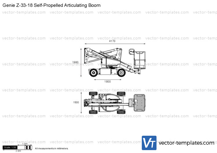 Genie Z-33-18 Self-Propelled Articulating Boom