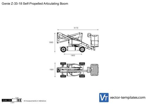 Genie Z-33-18 Self-Propelled Articulating Boom