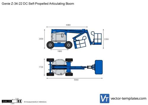 Genie Z-34-22 DC Self-Propelled Articulating Boom