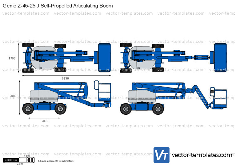 Genie Z-45-25 J Self-Propelled Articulating Boom