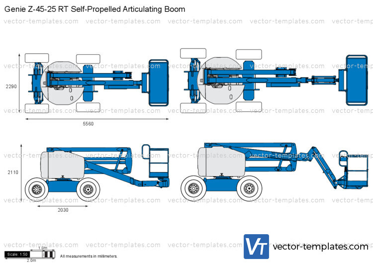 Genie Z-45-25 RT Self-Propelled Articulating Boom