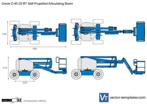 Genie Z-45-25 RT Self-Propelled Articulating Boom