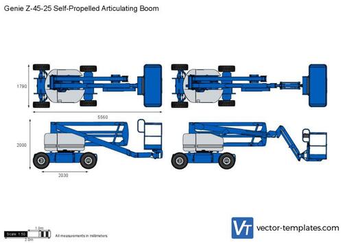 Genie Z-45-25 Self-Propelled Articulating Boom