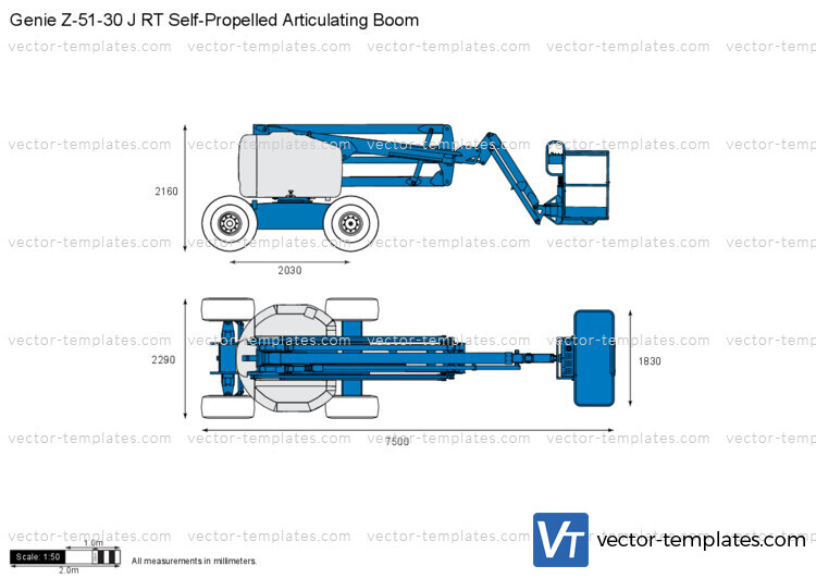 Genie Z-51-30 J RT Self-Propelled Articulating Boom