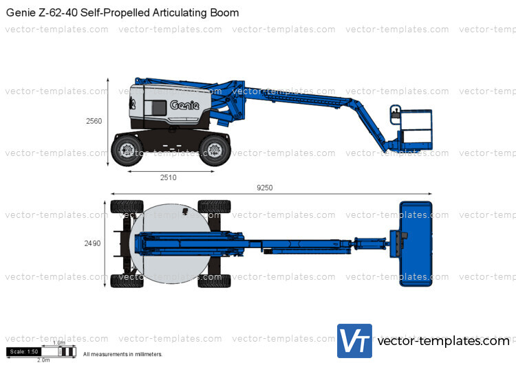 Genie Z-62-40 Self-Propelled Articulating Boom