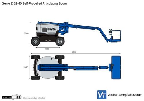 Genie Z-62-40 Self-Propelled Articulating Boom