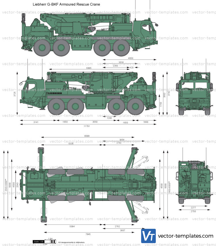 Liebherr G-BKF Armoured Rescue Crane