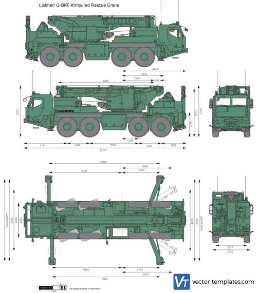 Liebherr G-BKF Armoured Rescue Crane