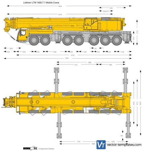 Liebherr LTM 1400-7.1 Mobile Crane