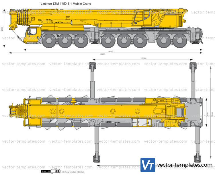 Liebherr LTM 1450-8.1 Mobile Crane