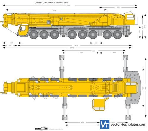 Liebherr LTM 1500-8.1 Mobile Crane