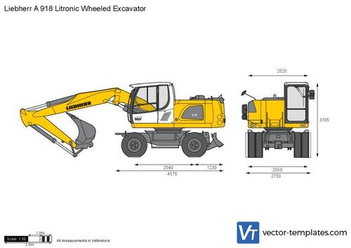 Liebherr A 918 Litronic Wheeled Excavator