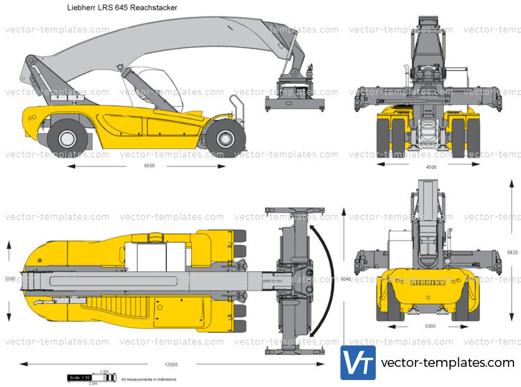 Liebherr LRS 645 Reachstacker