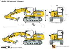 Liebherr R 918 Crawler Excavator