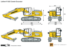 Liebherr R 920 Crawler Excavator