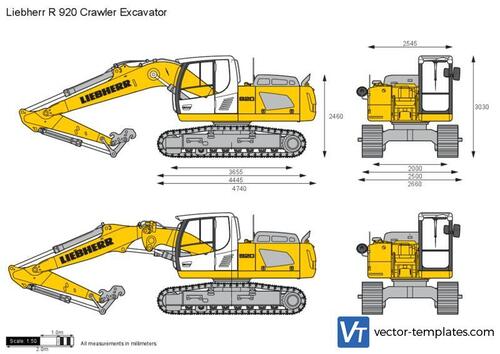 Liebherr R 920 Crawler Excavator