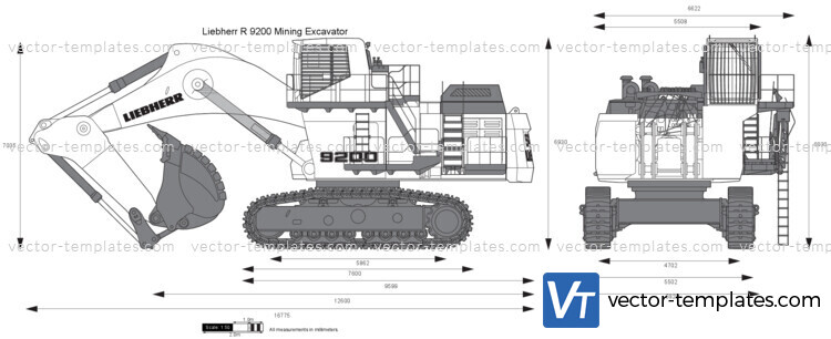 Liebherr R 9200 Mining Excavator