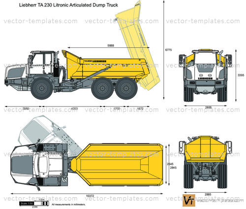 Liebherr TA 230 Litronic Articulated Dump Truck