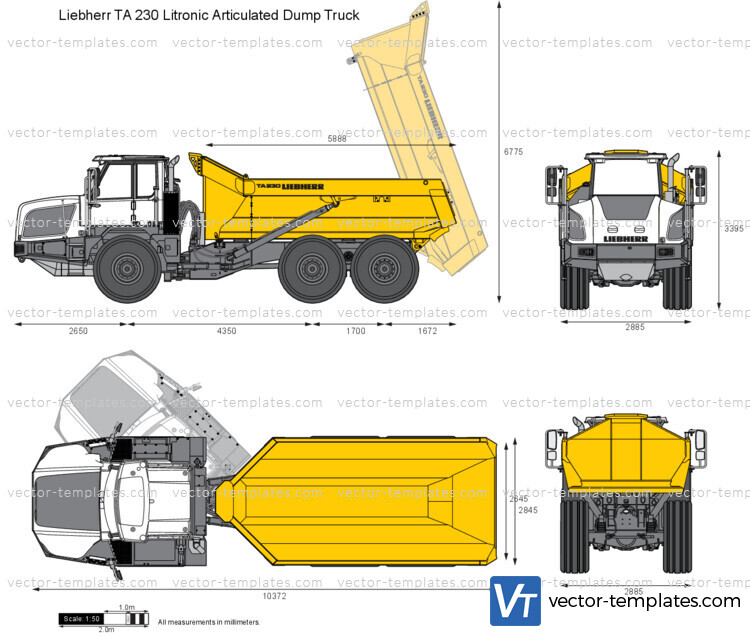 Liebherr TA 230 Litronic Articulated Dump Truck