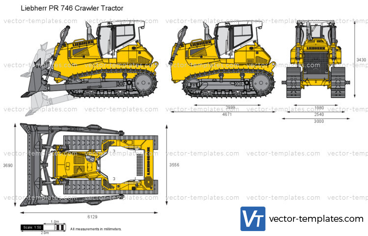 Liebherr PR 746 Crawler Tractor