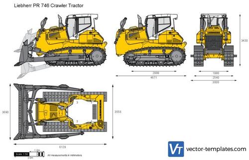 Liebherr PR 746 Crawler Tractor