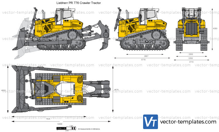 Liebherr PR 776 Crawler Tractor