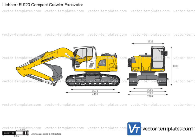 Liebherr R 920 Compact Crawler Excavator