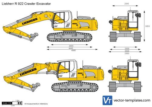 Liebherr R 922 Crawler Excavator