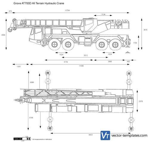 Grove AT700D All Terrain Hydraulic Crane