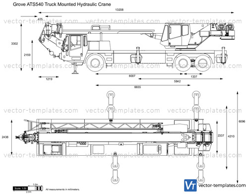 Grove ATS540 Truck Mounted Hydraulic Crane
