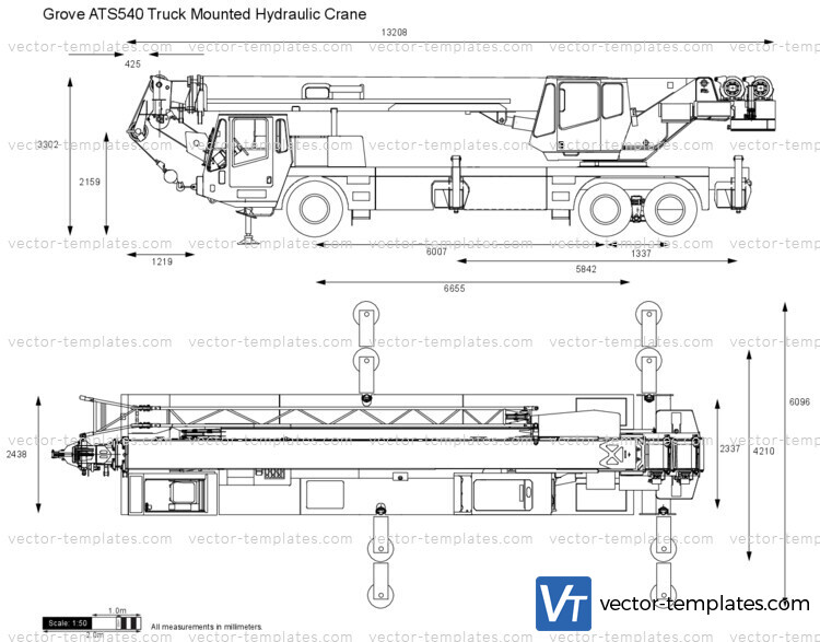 Grove ATS540 Truck Mounted Hydraulic Crane