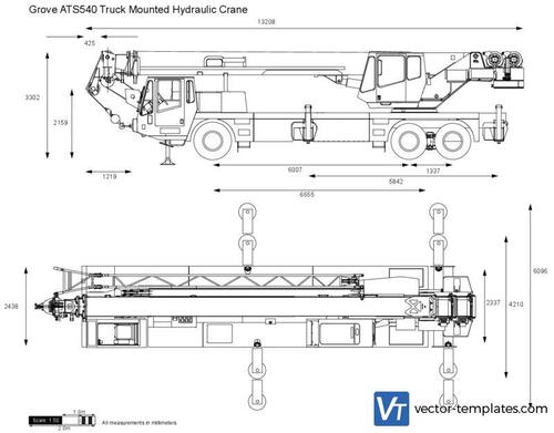 Grove ATS540 Truck Mounted Hydraulic Crane