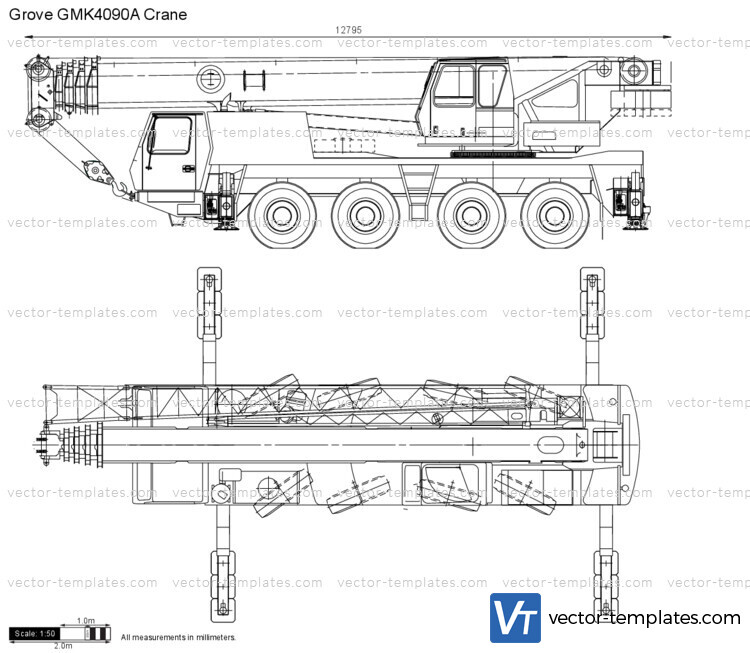 Grove GMK4090A Crane