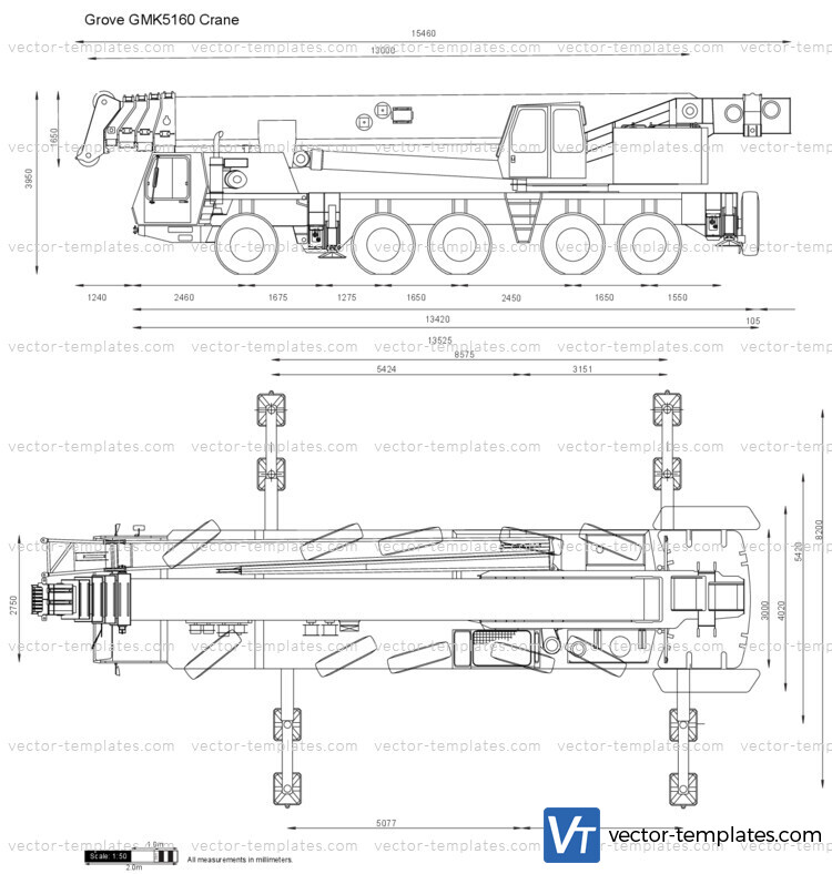 Grove GMK5160 Crane