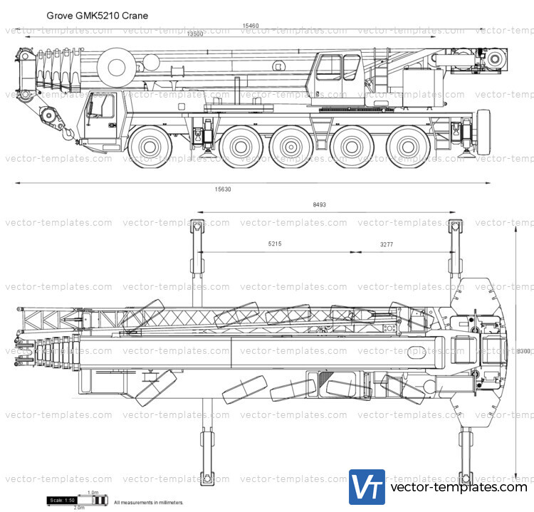 Grove GMK5210 Crane