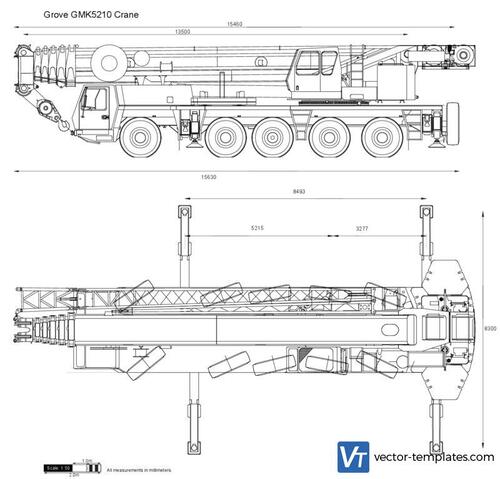 Grove GMK5210 Crane