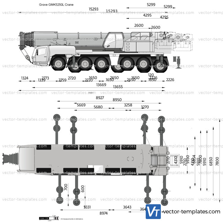 Grove GMK5250L Crane