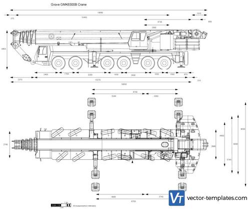 Grove GMK6300B Crane