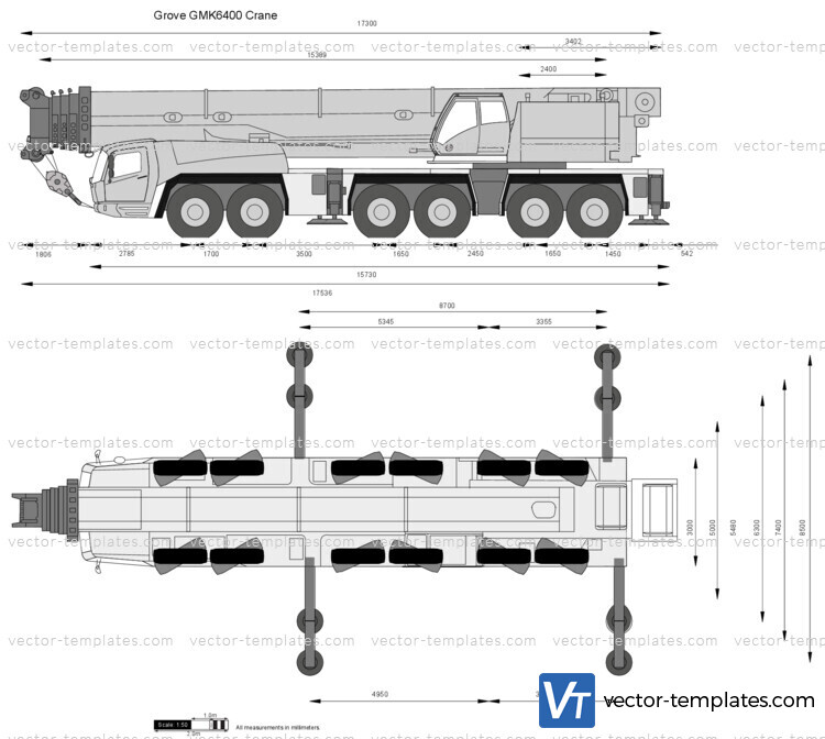 Grove GMK6400 Crane