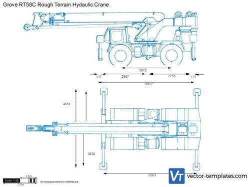 Grove RT58C Rough Terrain Hydaulic Crane