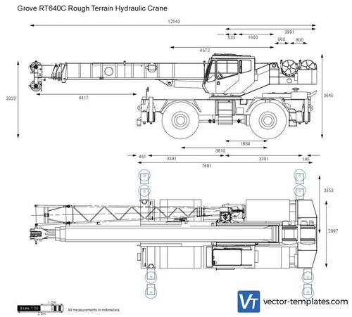 Grove RT640C Rough Terrain Hydraulic Crane