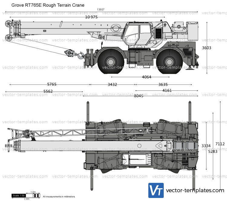 Grove RT765E Rough Terrain Crane