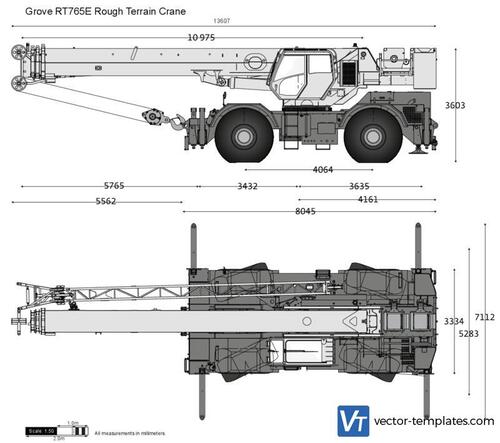 Grove RT765E Rough Terrain Crane