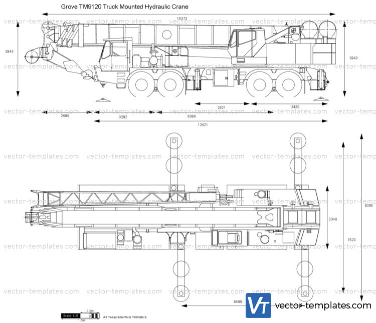 Grove TM9120 Truck Mounted Hydraulic Crane