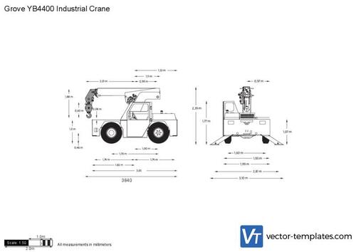 Grove YB4400 Industrial Crane