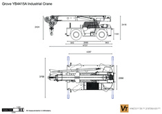 Grove YB4415A Industrial Crane