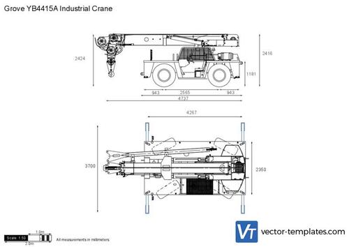 Grove YB4415A Industrial Crane