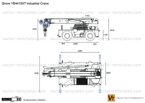 Grove YB4415XT Industrial Crane