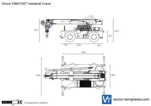 Grove YB4415XT Industrial Crane